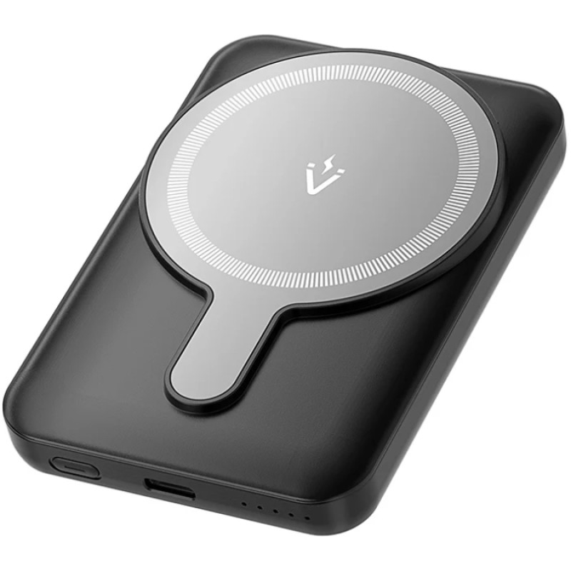 УМБ Vention Magnetic Wireless 5000mAh 20W 3A, PD, 1xUSB-C,Light Indicator, Black