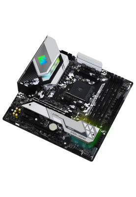 ASRock B550M STEEL LEGEND/REF (AM4/B550, 4*DDR4, 2xPCIex16, HDMI/DP, 6xSATAІІІ, 3xM.2,GLan,7.1c)