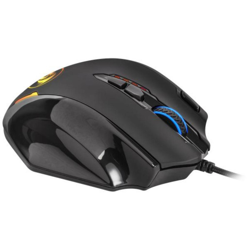 Мишка Redragon Impact RGB, ігрова, 12400dpi., 24кн., чорна