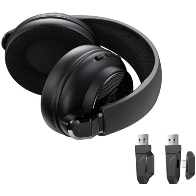 Гарнітура ігрова Acefast H15 Bluetooth+2,4G Black Гарнітура ігрова Acefast H15 Bluetooth+2,4G Black