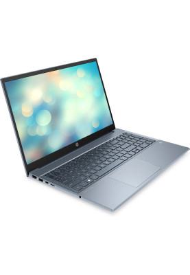 Ноутбук HP Pavilion 15-eg2029ua 15.6" FHD IPS, 250n/i7-1255U (4.7)/16Gb/SSD1Tb/Int Iris X/Підсв/DOS/Синій (833T0EA)