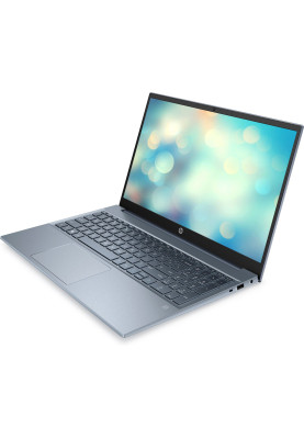 Ноутбук HP Pavilion 15-eg2029ua 15.6" FHD IPS, 250n/i7-1255U (4.7)/16Gb/SSD1Tb/Int Iris X/Підсв/DOS/Синій (833T0EA)