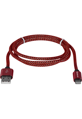 Кабель USB AM-Lightning M, 1.0 м, червоний, 01-03T PRO Defender