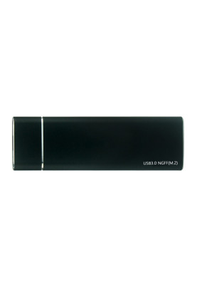 Зовнішня кишеня до M.2 на USB 3.0 Micro BM (F) Gen2, 5 Gb/s, 2TB, B key NGFF Black