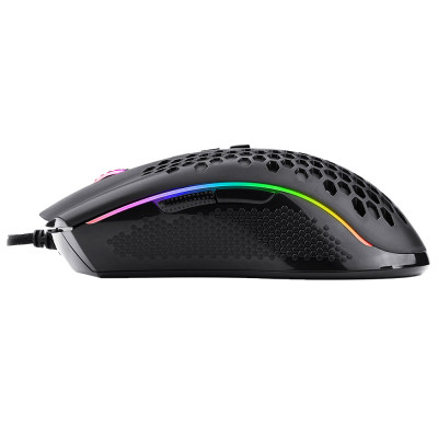 Мишка Redragon Storm M808 RGB Optical, ігрова, 12400dpi., 7кн., Ultralight чорна Мишка Redragon Storm M808 RGB Optical, ігрова, 12400dpi., 7кн., Ultralight чорна