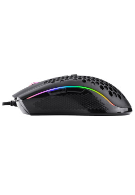 Мишка Redragon Storm M808 RGB Optical, ігрова, 12400dpi., 7кн., Ultralight чорна