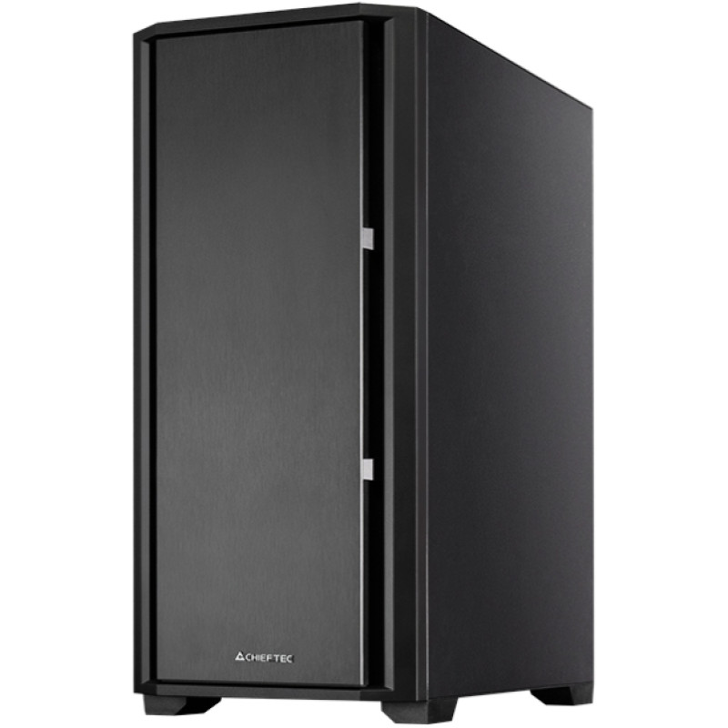 Корпус Chieftec Pro Midi Q AS-01B-OP ATX, без БЖ, Black