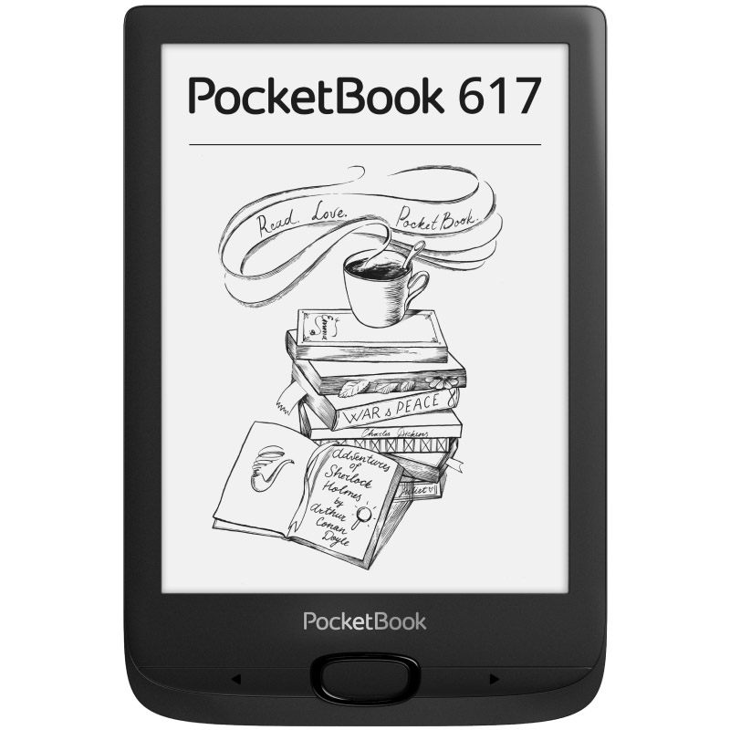 Електронна книжка PocketBook 617, Black