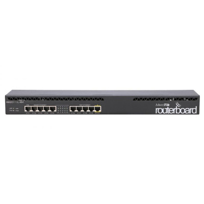 Маршрутизатор Mikrotik RB2011iL-RM with Atheros 74K MIPS CPU, 64MB RAM, 5xLAN, 5xGbit LAN, RouterOS L4, 1U rackmount case, PSU