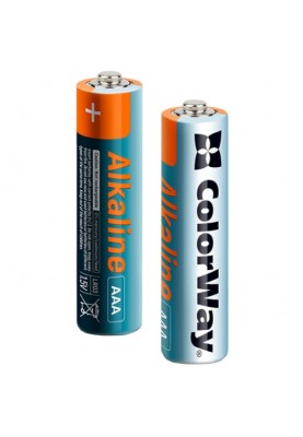 Батарейка AAА/LR03, Alkaline Power, лужні, СolorWay, BL (40шт.)