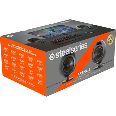 Акустична система 2.0 SteelSeries Arena 3 Bluetooth Акустична система 2.0 SteelSeries Arena 3 Bluetooth