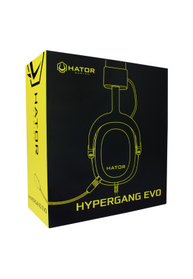 Ігрова гарнiтура Hator Hypergang Evo Black