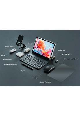 Планшет Teclast P30T (GIFT) 10.1” HD / 4GB / 128GB / A523 / 6000mAh / WIFI / 2+5Mp / metal / Grey