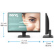 TFT 23.8" BenQ GW2490, IPS, 100Hz, 2хHDMI, DP, колонки, чорний