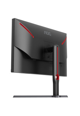 TFT 27" AOC Q27G3XMN/BK, MiniLED QHD IPS, 180Hz, 1ms, 2xHDMI, DP, HAS, Pivot, чорно-червоний