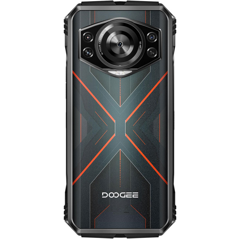 Смартфон Doogee S cyber 6.58" FHD+ /8GB/256GB/ T606 / 10800mAh / 50+16Мп NFC/IP68/IP69K Black