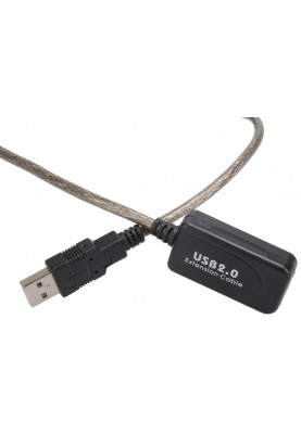 Кабель USB AM-AF (продовжувач), 25.0 м, активний