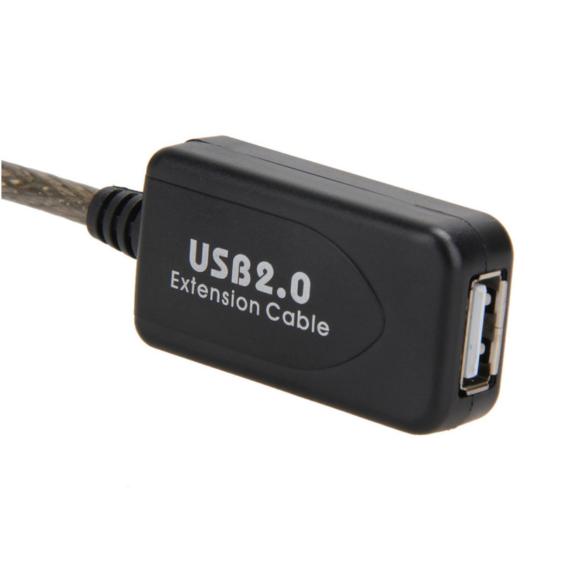 Кабель USB AM-AF (продовжувач), 25.0 м, активний