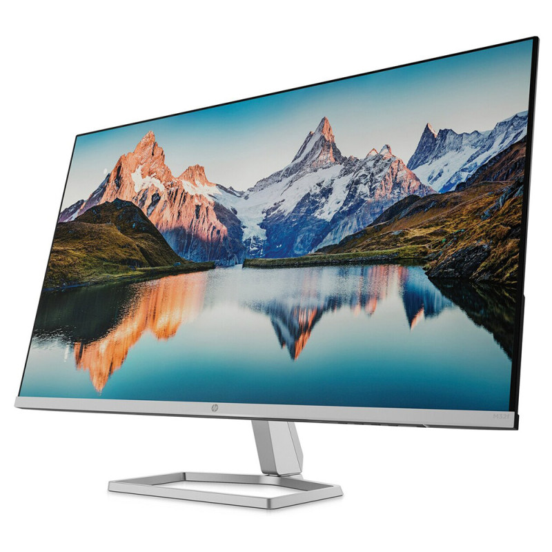 Монітор TFT 31.5'' HP M32f, D-Sub, HDMI 1.4 x 2, сріблястий