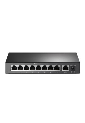 Комутатор TP-Link TL-SF1009P, 9 port 10/100M PoE Switch, 9 10/100M RJ45 ports including 4 PoE ports,