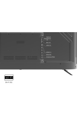 TV 65 Kivi 65U730QB UHD/DLED/T2/Android 11/2 x 10W/HDMI/Wi-Fi/VESA 300x300 M6//Black