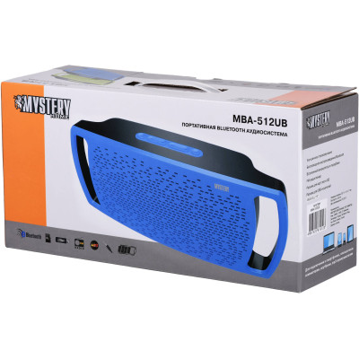 Портативна акустика MYSTERY MBA-512UB Blue