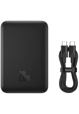 УМБ Baseus Magnetic Wireless Mini 10000mAh 20W Type-C, PD,QC Black