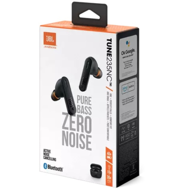 Навушники з мікрофоном JBL TWS T235 NC Black JBLT235NCTWSBLK