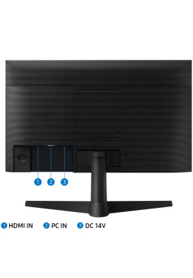 TFT 21.5" Samsung IPS,FHD 75 Гц,16:9,25 Вт,HDMI,VGA,VESA - 100x100 мм,чорний