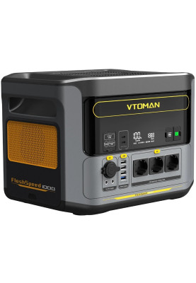 Зарядна станція Vtoman FlashSpeed 1000 PB-85 (828 Вт/г) 1000W AC,MPPT,UPS,LiFePo4
