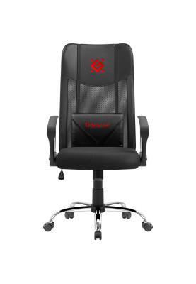 Крісло ігрове Defender Totem поліуретан 50мм,сітка, RGB, Black