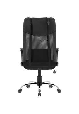 Крісло ігрове Defender Totem поліуретан 50мм,сітка, RGB, Black