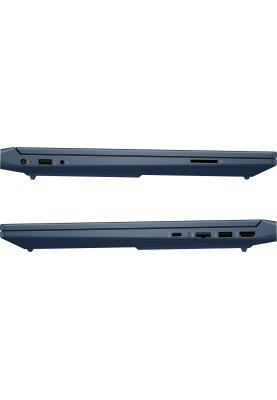 Ноутбук HP Victus 15-fa1027ua 15.6" FHD IPS,250n/i7-13620H (4.9)/16Gb/SSD512Gb/RTX 3050,6GB/Підсв/DOS/Синій (B83D8EA)