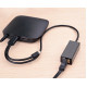 Перехідник USB 2.0 Type-A --> Ethernet RJ45 100Mb CR110 UGREEN чорний