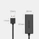 Перехідник USB 2.0 Type-A --> Ethernet RJ45 100Mb CR110 UGREEN чорний