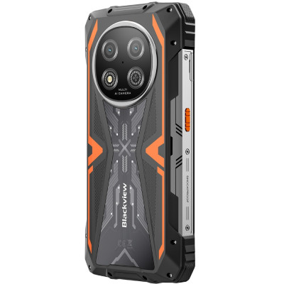 Смартфон Blackview ROCK 2 6.67" HD+ /8GB/256GB/ T8100 /15000mAh / 16+13Мп /IP69K/Orange