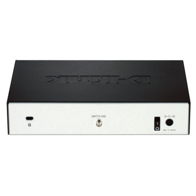 Комутатор D-Link DES-1210-08P (8 PoE ports 10/100Mbps) настроюваний WebSmart III, металевий корпус, 7.5’’