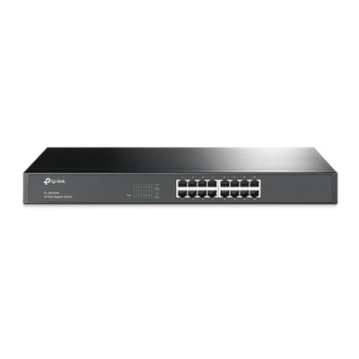 Комутатор TP-Link TL-SG1016, 16 портовий, 10/100/1000, 19"