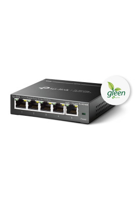 Комутатор TP-Link TL-SG105E, Easy Smart 5 портів 10/100/1000 Мбіт/с