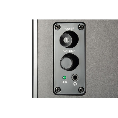 Акустична система 2.0 Defender Aurora S12, 10Вт (RMS) MDF чорна Акустична система 2.0 Defender Aurora S12, 10Вт (RMS) MDF чорна