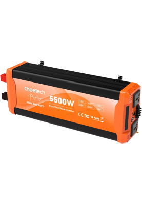 Інвертор автомобільний Choetech 12\220V 5500W (2500Вт), чиста синусоїда