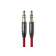 Кабель аудіо Jack 3.5mm Baseus Yiven Audio Cable M30 M/M 1.5m Червоний+Чорний