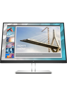 TFT 24'' HP E24i G4, WUXGA, VGA, HDMI, DP, USB-hub, HAS, Pivot, чорно-сріблястий
