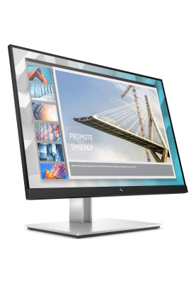TFT 24'' HP E24i G4, WUXGA, VGA, HDMI, DP, USB-hub, HAS, Pivot, чорно-сріблястий