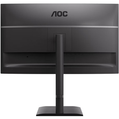 TFT 27" AOC U27E4CV, 4K UHD, IPS, 2xHDMI, DP, USB-C, RJ-45, USB hub, HAS, Pivot,  кол., чорний