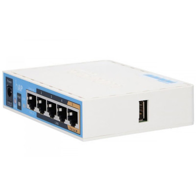 Маршрутизатор Mikrotik RB951Ui-2ND hAP with 650MHz CPU, 64MB RAM, 5xLAN, built-in 2.4Ghz 802.11b/g/n Маршрутизатор Mikrotik RB951Ui-2ND hAP with 650MHz CPU, 64MB RAM, 5xLAN, built-in 2.4Ghz 802.11b/g/n