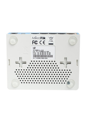 Маршрутизатор Mikrotik RB951Ui-2ND hAP with 650MHz CPU, 64MB RAM, 5xLAN, built-in 2.4Ghz 802.11b/g/n