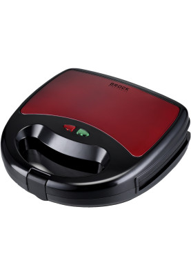 Електрогриль BROCK SGM 2002 RD для приготування гриля/ 750Вт/ 2 відділення/ червоний