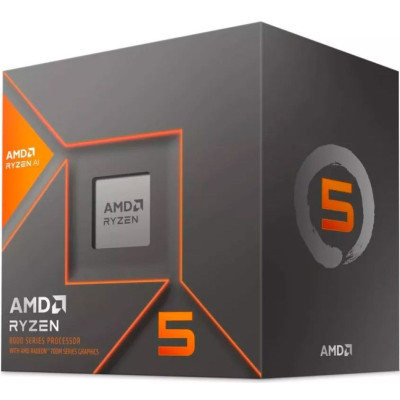 AMD Ryzen 5 6C/12T 8500G (3.8/5.0GHz Max, 22MB,65W,AM5) box, with Radeon Graphics AMD Ryzen 5 6C/12T 8500G (3.8/5.0GHz Max, 22MB,65W,AM5) box, with Radeon Graphics