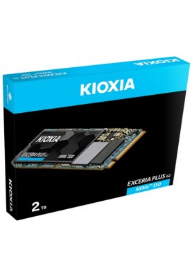 SSD 2TB Kioxia Exceria Plus G2 M.2 2280 NVMe PCIe Gen3x4, Retail
